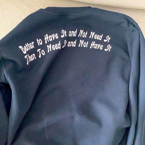 Navy blue sweater - Picture 2 of 3